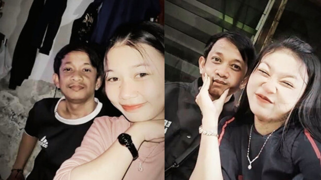 Anti Puspitasari bersama suami kedua, Adi Rosadi (Instagram @adisabian)